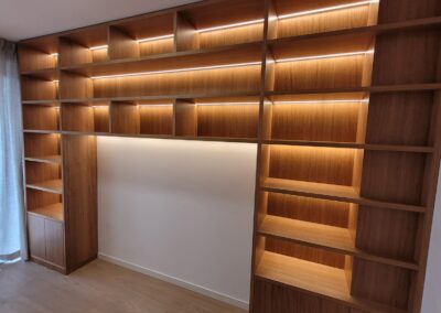 Luxe maatwerk boekenkast